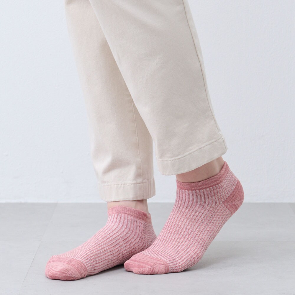 【ベルメゾン】【3足組】スニーカー丈ソックス