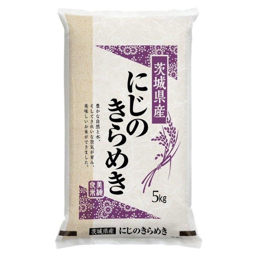 【ベルメゾン】【新米・令和7年産】 茨城県産にじのきらめき 5kg