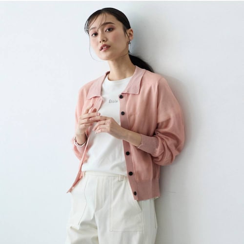 シースルーカーディガン 【LOCARI（ロカリ）で紹介されました】