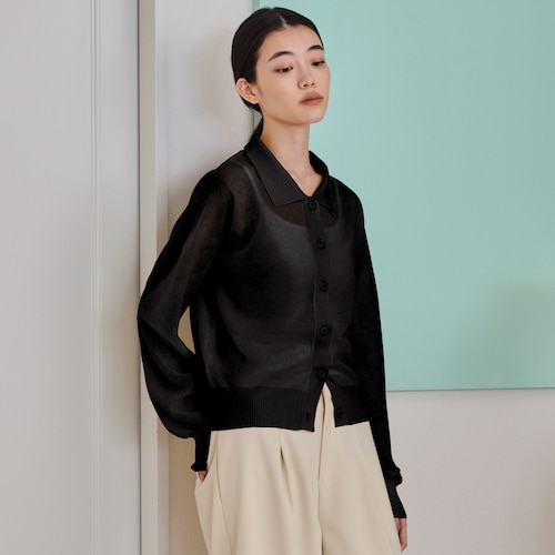 シースルーカーディガン 【LOCARI（ロカリ）で紹介されました】