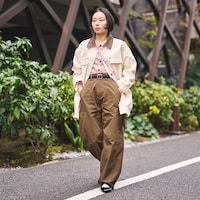 モデル身長157cm／M