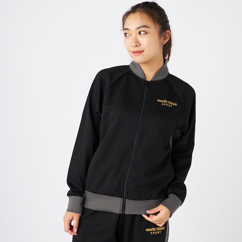 ジャカードブルゾン