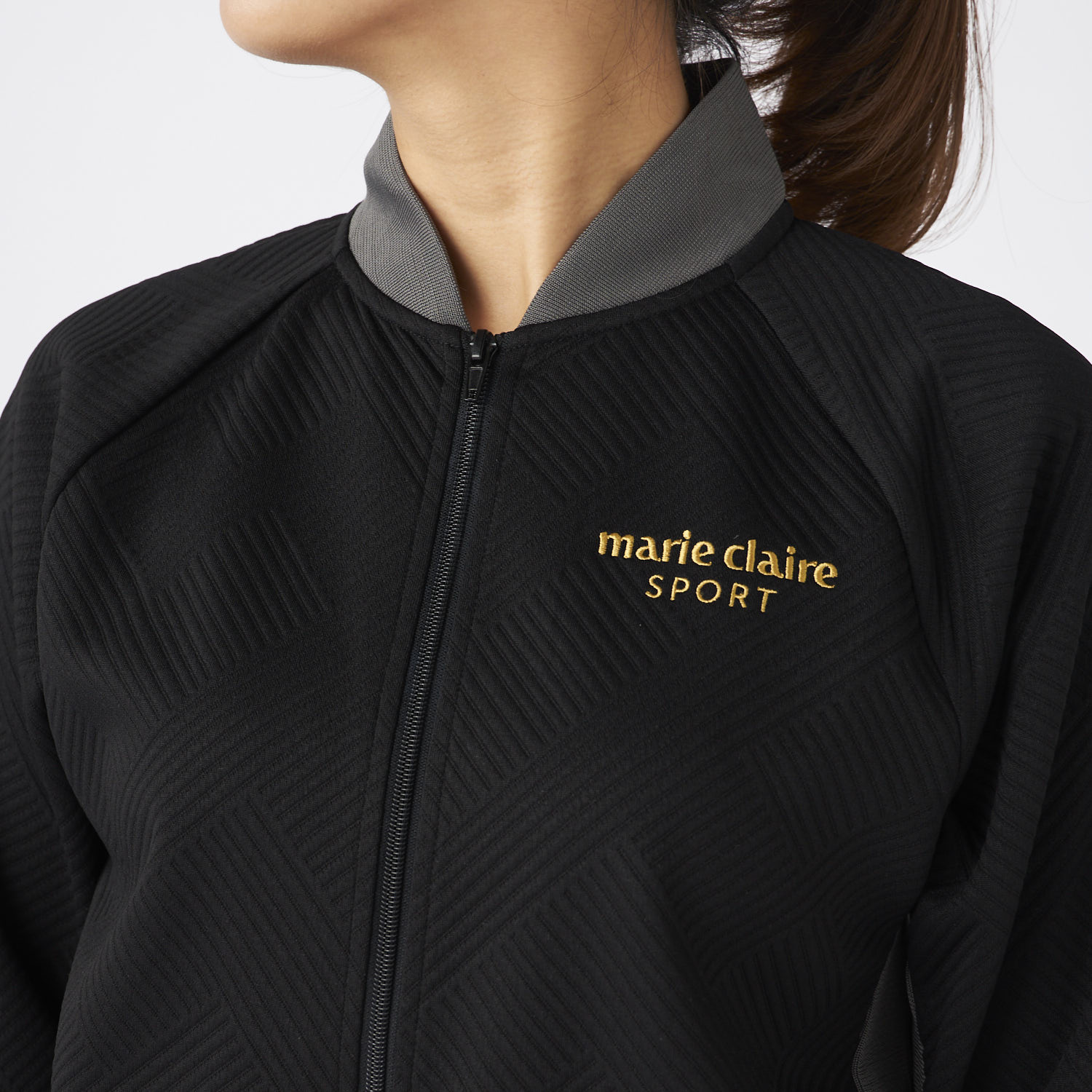 ジャカードブルゾン(マリ・クレール/marie claire)｜通販のベルメゾン