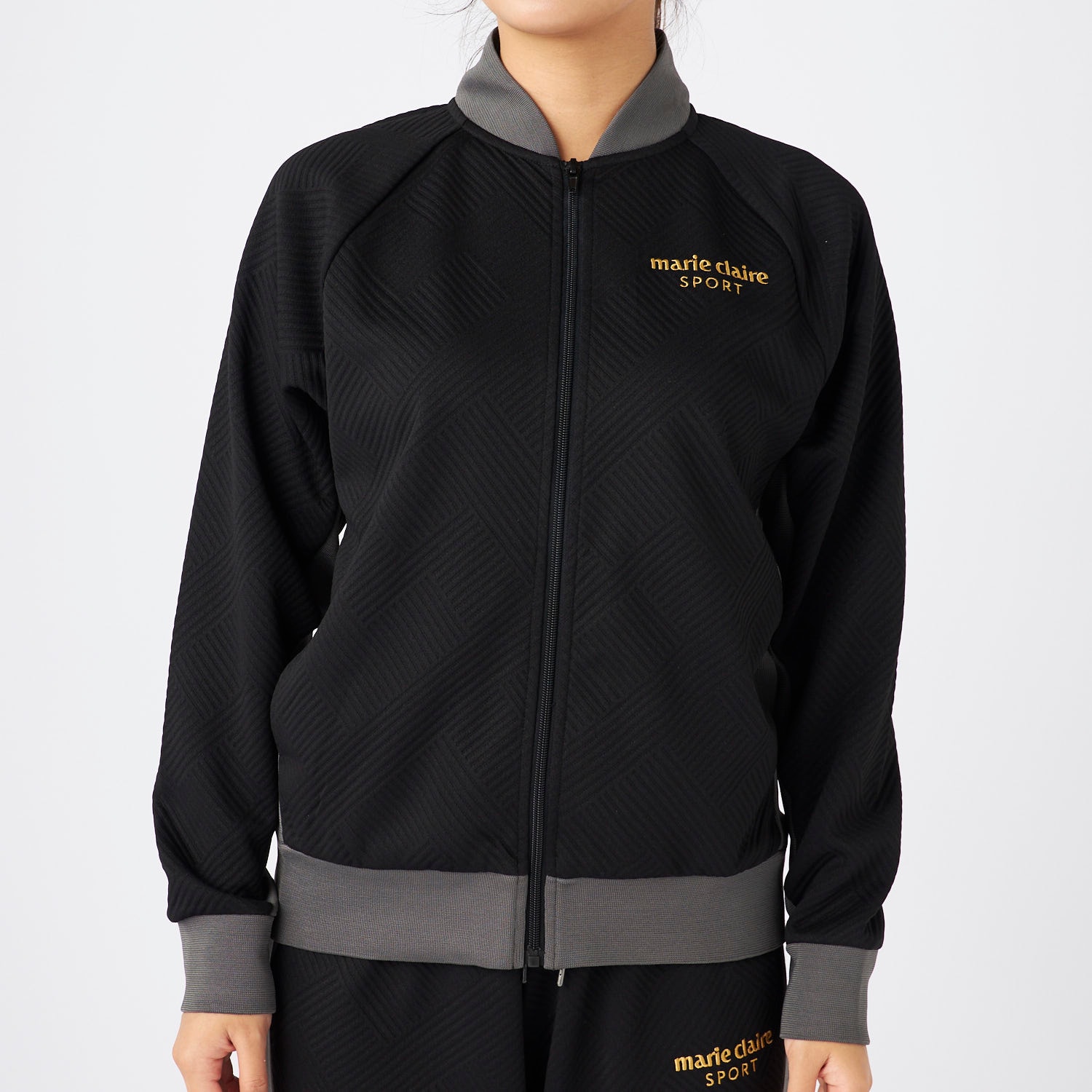 ジャカードブルゾン(マリ・クレール/marie claire)｜通販のベルメゾン