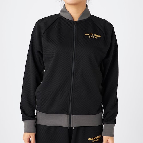 ジャカードブルゾン