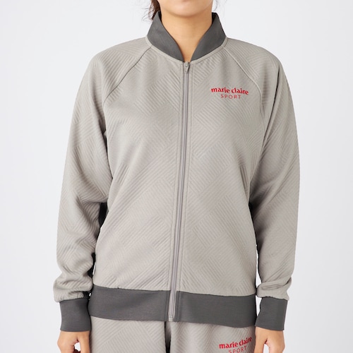 ジャカードブルゾン