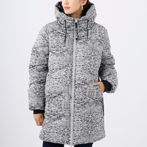 中綿ロングジャケット