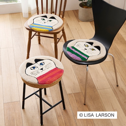 リサ・ラーソンデザインのチェアパッド