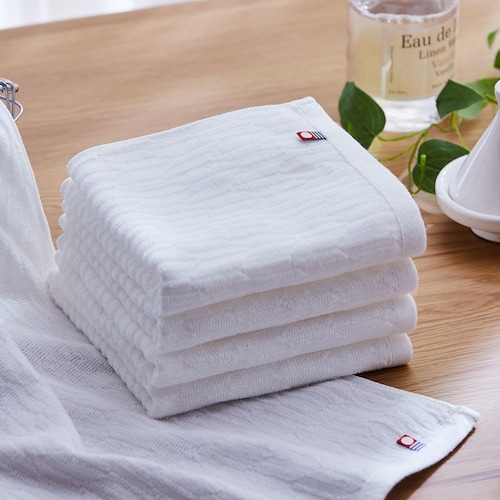 今治ジャカードのフェイスタオル5枚セット