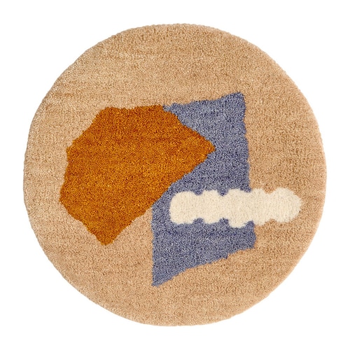 北欧デザインの可愛いウールチェアパッド