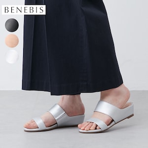 【ベネビス/BENEBIS】【返品送料無料】 ※さっと履けるWストラップミュール 【復刻】