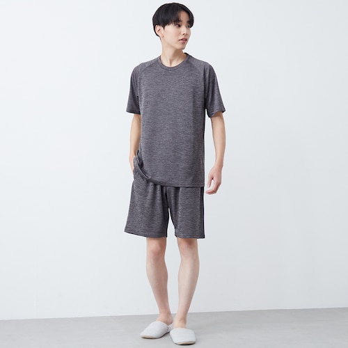 涼しくてすぐ乾く！ドライメッシュルームウェアメンズ