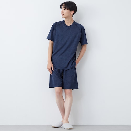 涼しくてすぐ乾く！ドライメッシュルームウェアメンズ