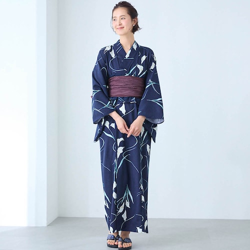 簡単に着られる浴衣ワンピースセット