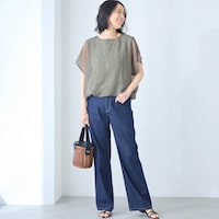 モデル身長168cm／M