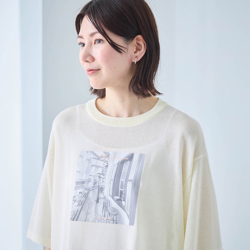 ロゴとフォトのデザインがアクセント