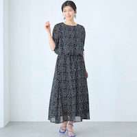 モデル身長168cm／M ※写真は撮影用のため着丈+7cmになります。