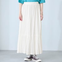 モデル身長167cm／M ※写真は撮影用のため総丈+6cmになります。