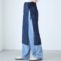 モデル身長168cm／S～M ※写真は撮影用のため総丈+6cmになります。