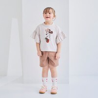 サンドベージュ（ミニーマウス）／モデル身長111㎝・110サイズ着用