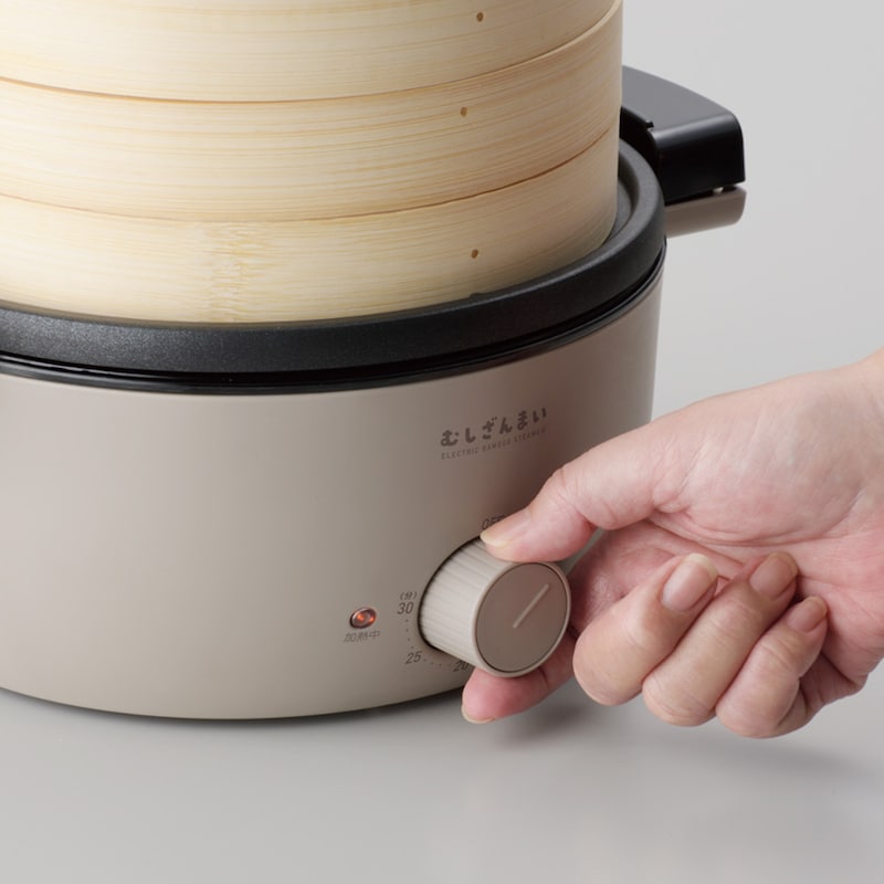 タイマー付きなので、ほったらかしでOK