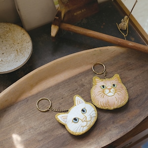 左：ノルウェージャンフォレストキャット、右：ペルシャ