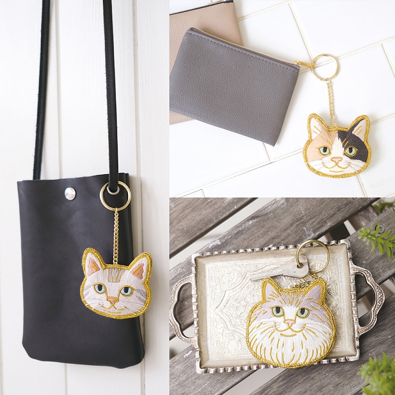 バッグやポーチのチャームとしても