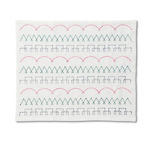 【クリアランス】【1回のみお届け】[Landscape ランドスケープ] 刺し子デザイン帖手作りキット