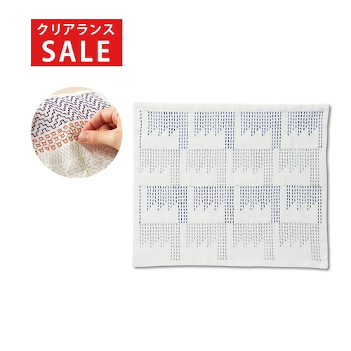 【クリアランス】【1回のみお届け】[Factory ファクトリー] 刺し子デザイン帖手作りキット