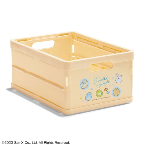 【クリアランス】【1回のみお届け】[すみっコとうみっコ] 「すみっコぐらし」小さな折りたたみコンテナ