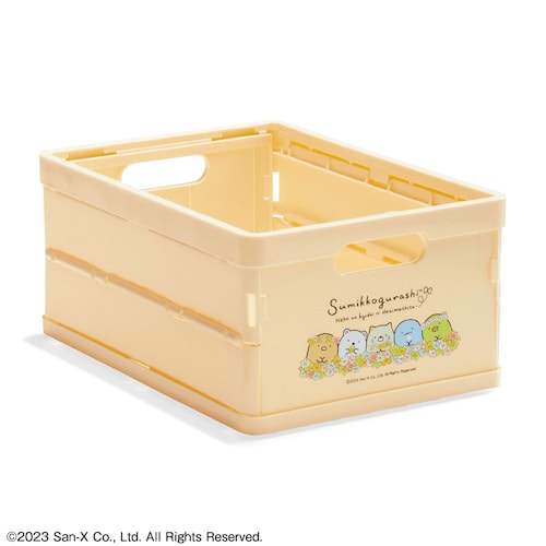 【クリアランス】【1回のみお届け】[ねこのきょうだいにであいました] 「すみっコぐらし」小さな折りたたみコンテナ