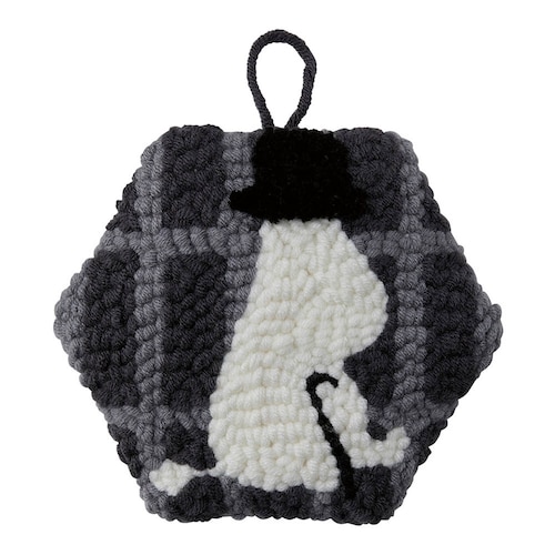 【クリアランス】【1回のみお届け】[ムーミンパパ] ムーミンで描くパンチニードル手作りキット