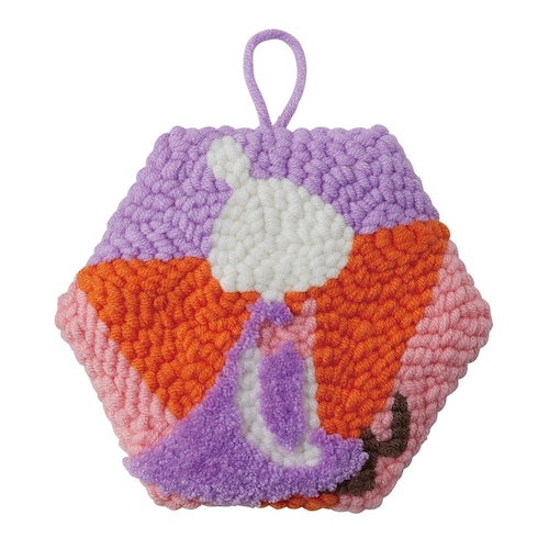 【クリアランス】【1回のみお届け】[ミムラねえさん] ムーミンで描くパンチニードル手作りキット