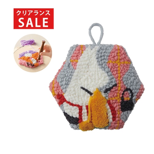 【クリアランス】【1回のみお届け】[ムーミンママ] ムーミンで描くパンチニードル手作りキット