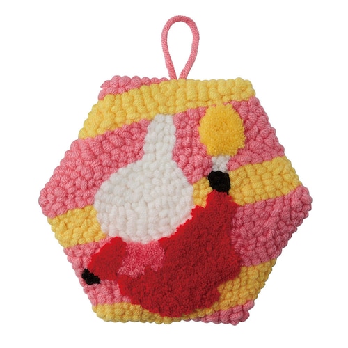 【クリアランス】【1回のみお届け】[リトルミイ 電球] ムーミンで描くパンチニードル手作りキット