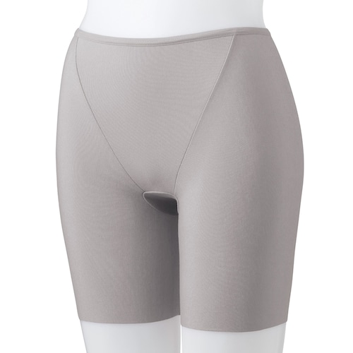 【クリアランス】【1回のみお届け】[グレー][Lサイズ] すっきりフィットショーツ（三分丈）