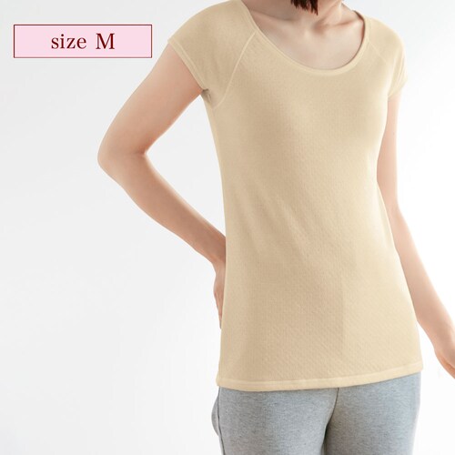 【クリアランス】【1回のみお届け】[ミルキーベージュ][Mサイズ] 素肌に気持ちいいインナー