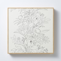 春のお庭（30×30㎝）