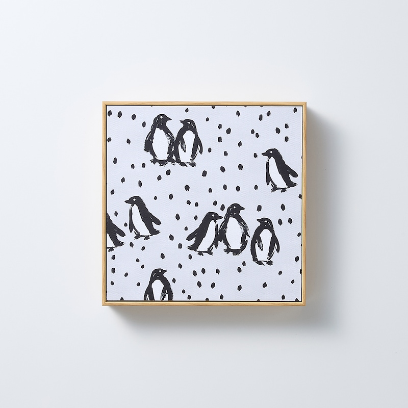 仲良しなペンギン（20×20㎝）