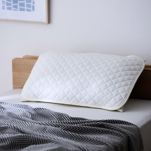 【綿冷感】ドライな肌触りで蒸れにくい枕パッド