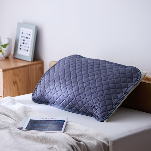 【綿冷感】ドライな肌触りで蒸れにくい枕パッド