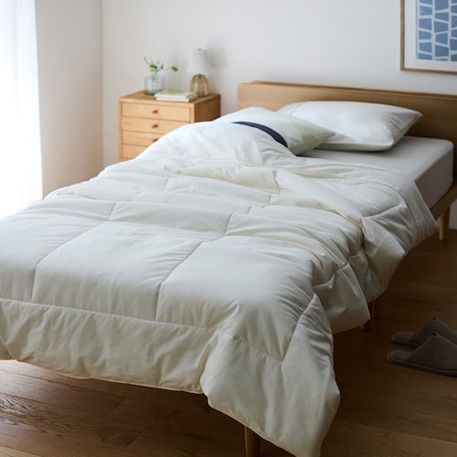 【綿冷感】ドライな肌触りで蒸れにくいキルトケット