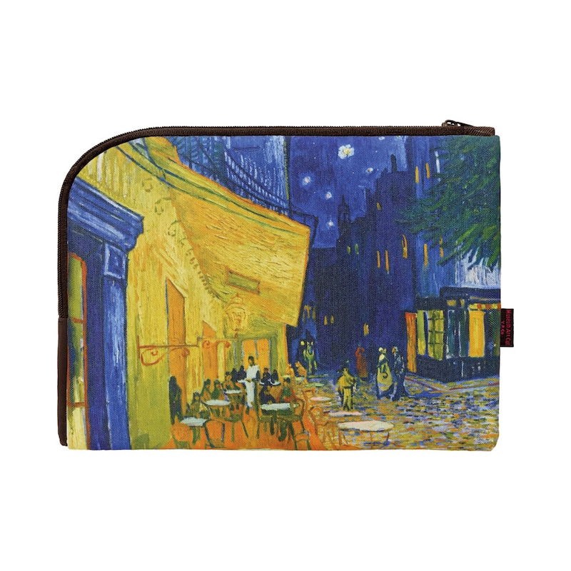 ゴッホ「夜のカフェテラス」