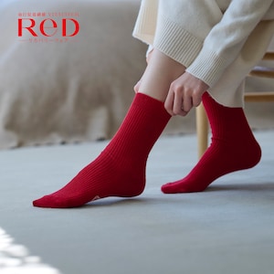 【レッド/ReD】リカバリーソックス[クルー丈]【男女兼用】 【リカバリーウェア】