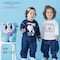 エンジェルブルー　ライン配色長袖Ｔシャツ 【ベビー服】【子供服】