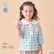 メゾンテリア　胸アップリケ襟付き長袖Ｔシャツ 【ベビー服】【子供服】