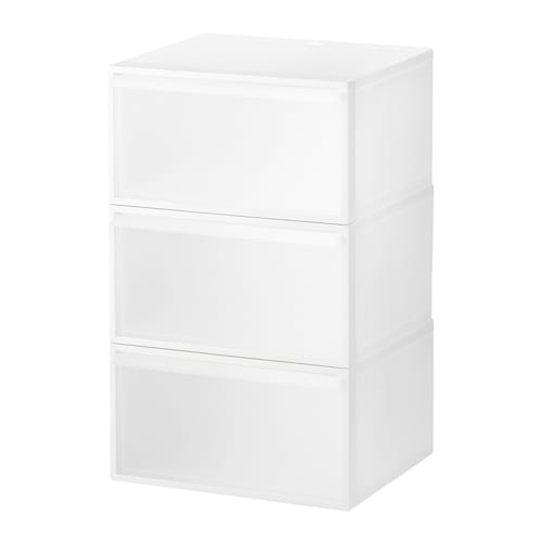 見た目が綺麗な衣類収納ケース・ワイド ＜3個セット／奥行39.5cm＞