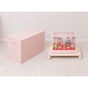 底板に置いて本体を被せるだけで収納できます。/高さ47cm