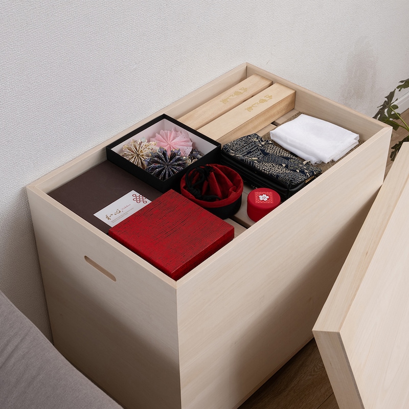 高さ60cm小物収納時