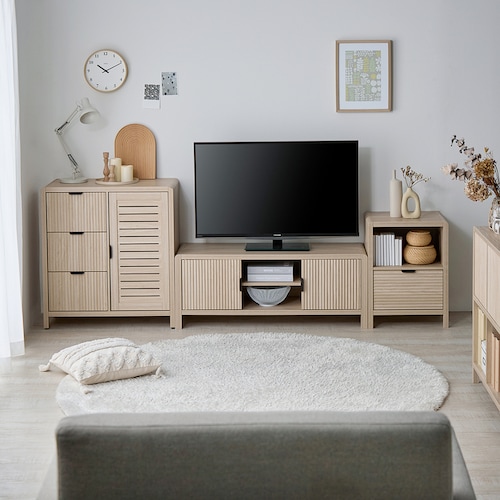 角に丸みを持たせたリビング家具シリーズ ＜統一感のある空間づくりができる＞